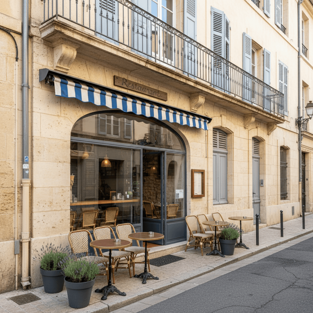 Restaurant 125m² à Aix-En-Provence : extraction