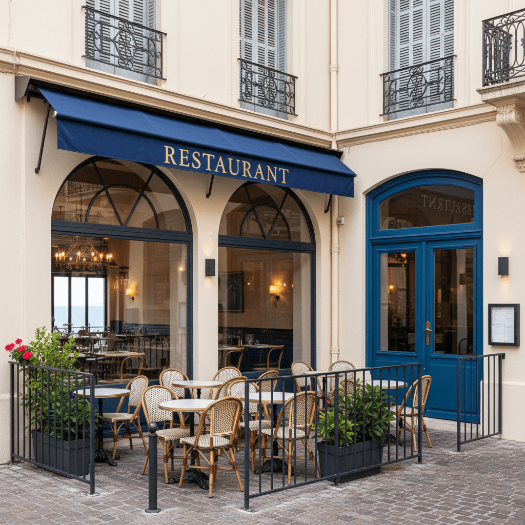 Restaurant 100m² à Nice : terrasse - licence IV