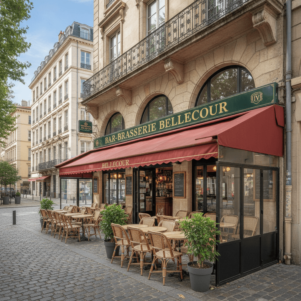 Bar-brasserie 12 couverts à Lyon : licence IV