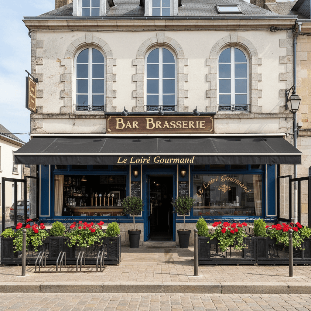 Bar-brasserie 300m² à Loiré : terrasse - licence IV - Image 1