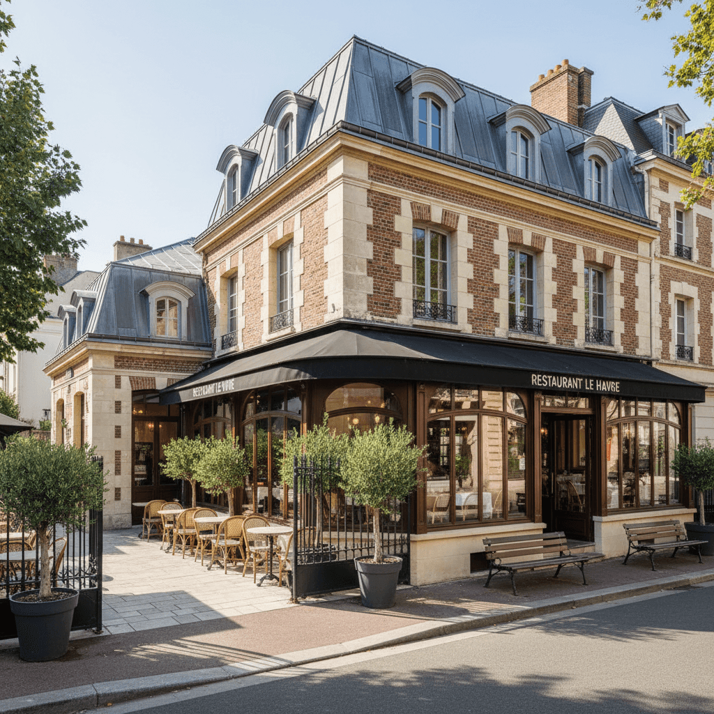 Restaurant 96m² à Le Havre : terrasse - licence IV - Image 1