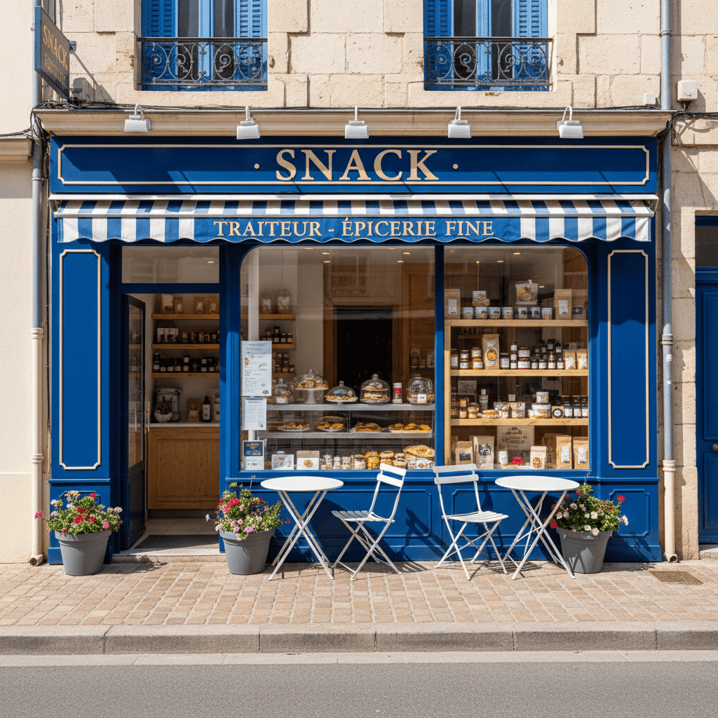 Snack 32m² à Biarritz : terrasse - Image 1