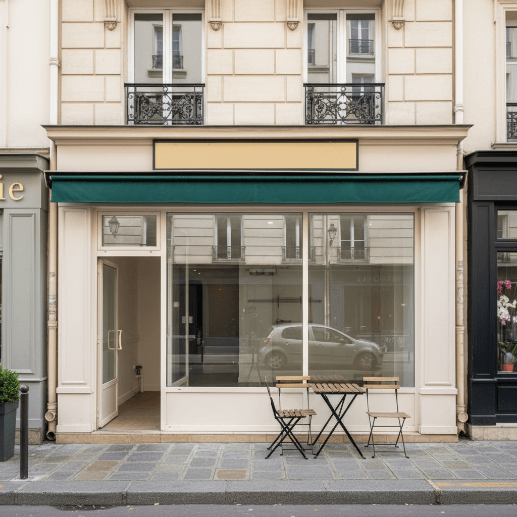 Local vide 13m² à Paris