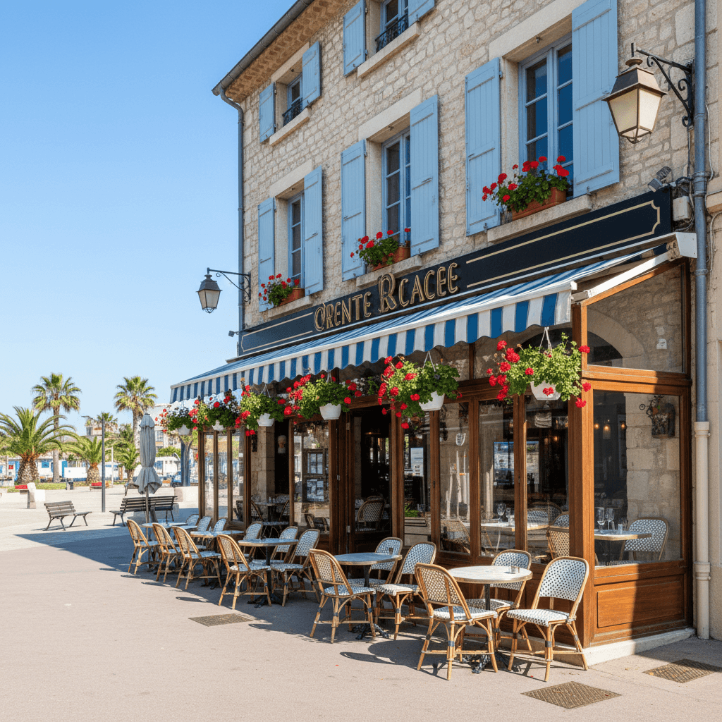 Restaurant 300m² à Le Barcarès : terrasse - licence IV - Image 1