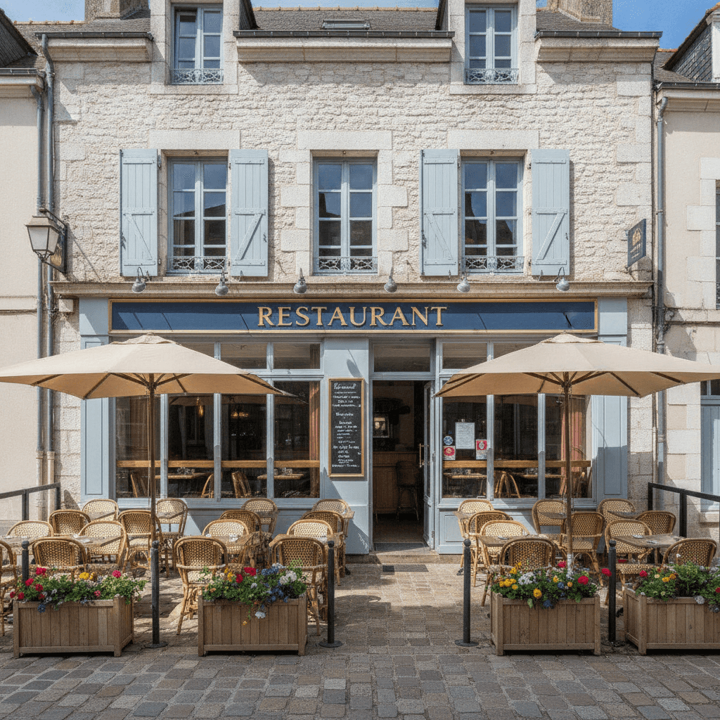 Restaurant 180m² à La Rochelle : terrasse - licence IV - Image 1