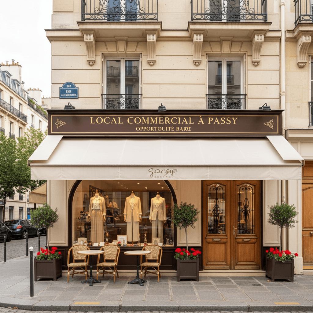 Local Commercial à Passy - Opportunité Rare - Image 1