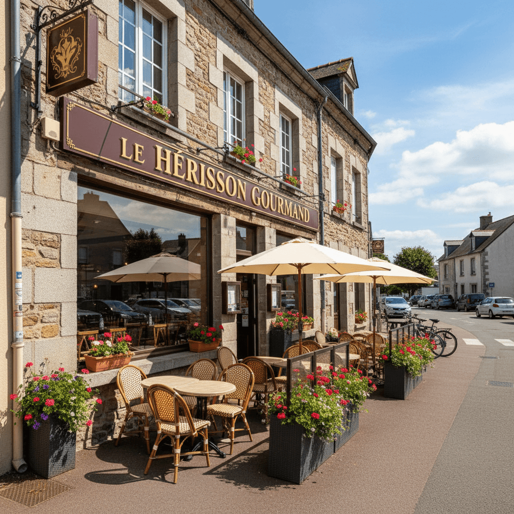 Restaurant 150m² à Liffré : terrasse - licence IV - Image 1