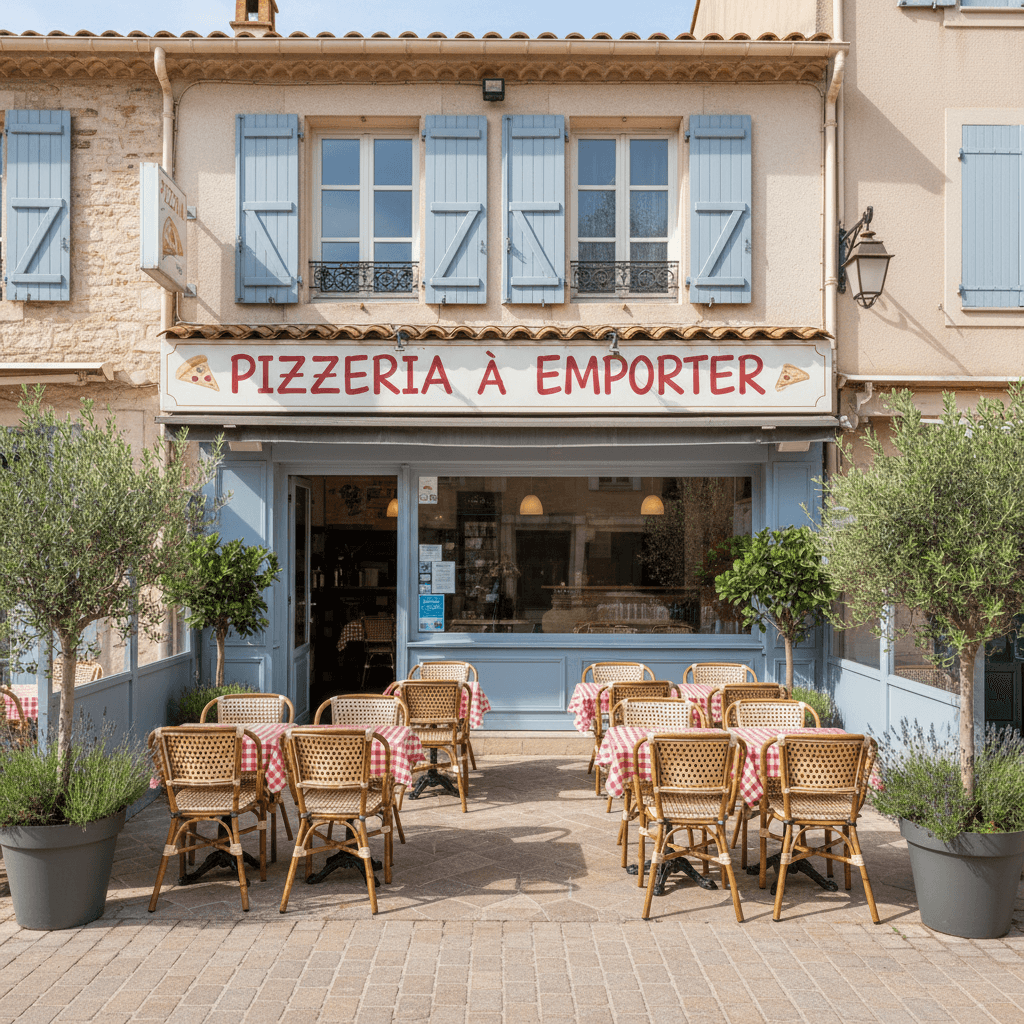 Fast-food 48m² à Cavalaire-Sur-Mer : terrasse - extraction - Image 1