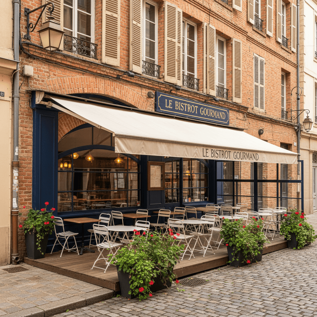 Restaurant à Toulouse : terrasse - licence IV - Image 1