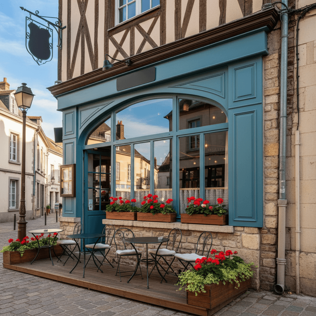 Restaurant 284m² à Troyes : terrasse - licence IV - Image 1