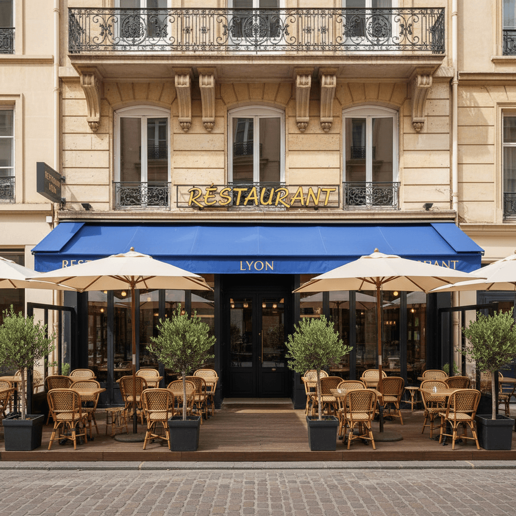 Restaurant avec terrasse à saisir à Lyon