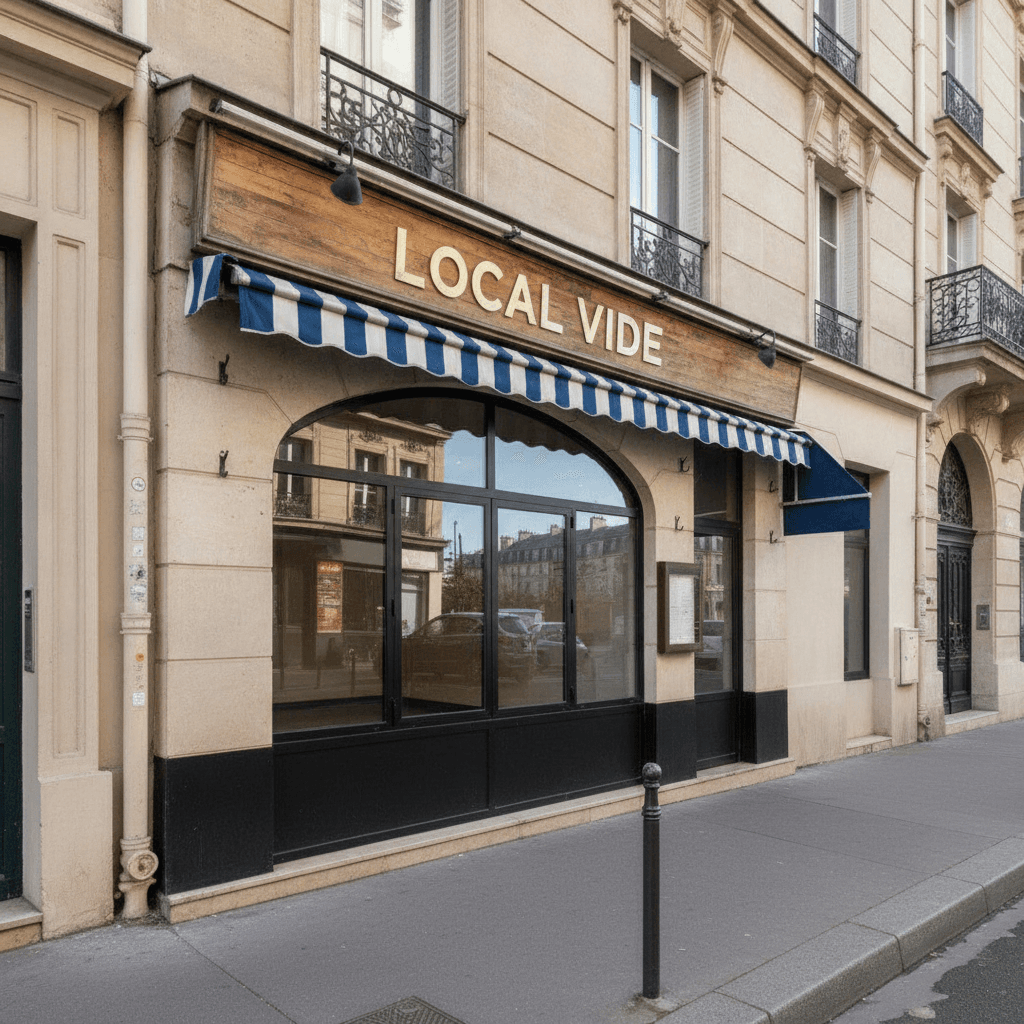 Local vide 47m² à Paris