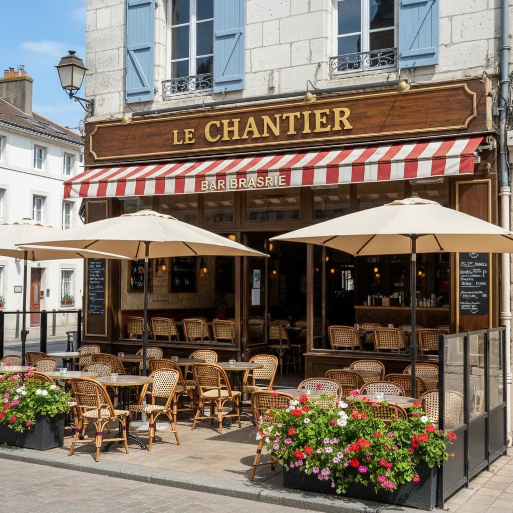 Bar-brasserie 150m² à Nantes : terrasse - licence IV - Image 1