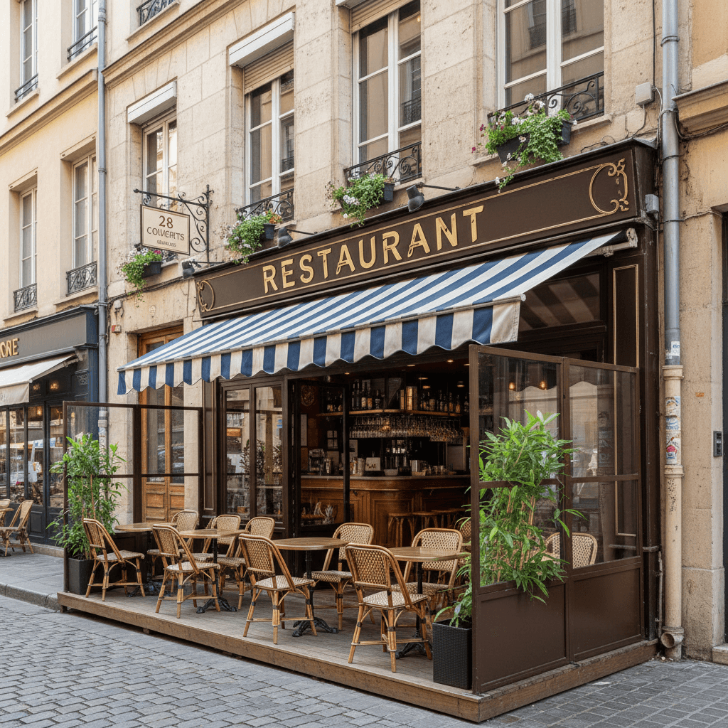 Restaurant 28 couverts à Lyon : extraction