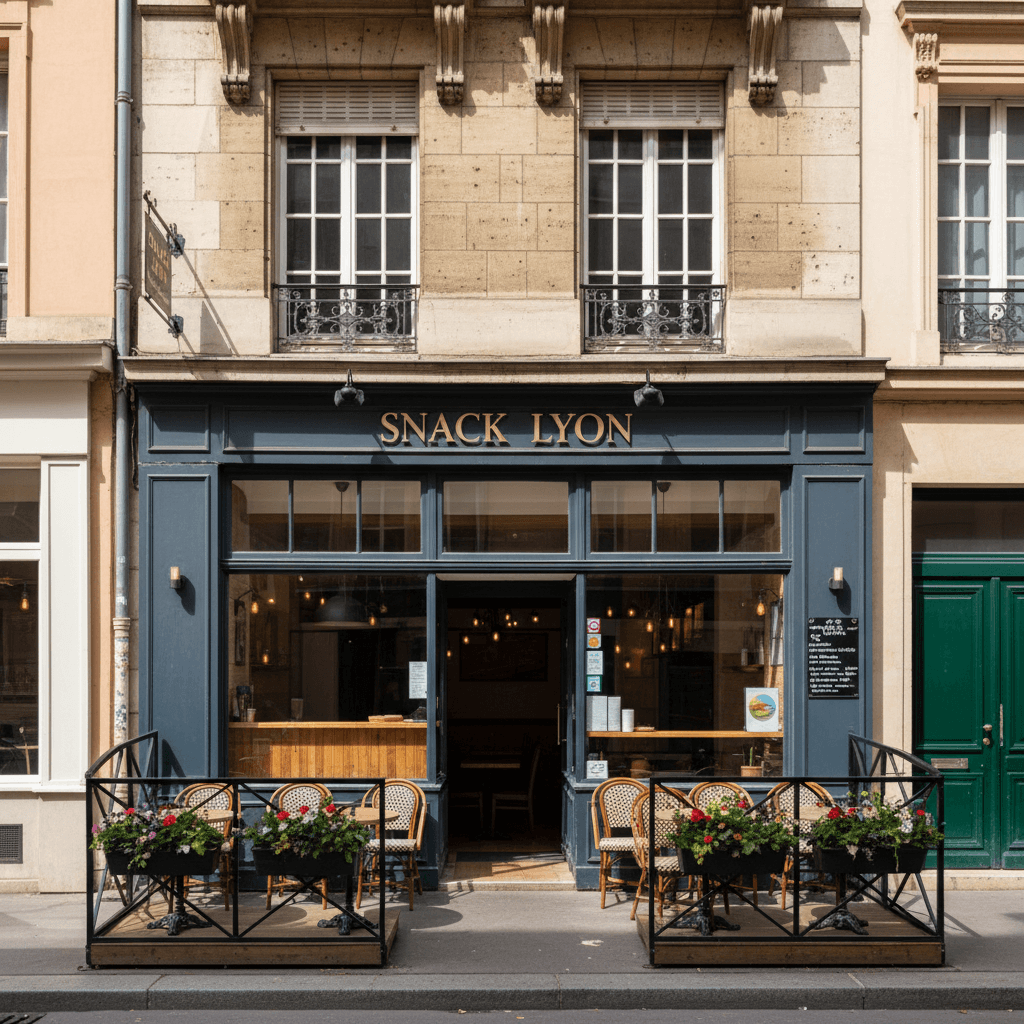 Snack 37 couverts à Lyon