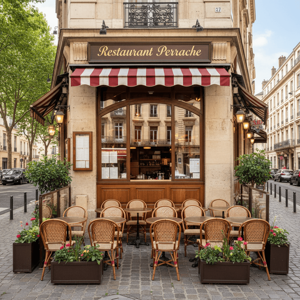 Restaurant à Lyon : terrasse - licence IV