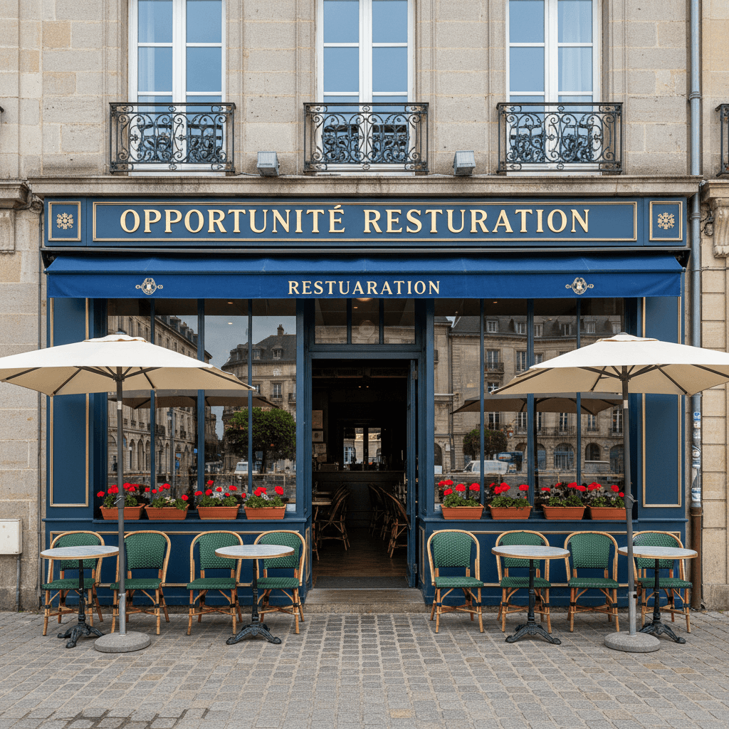 Restaurant 250m² à Brest : terrasse - licence IV - Image 1
