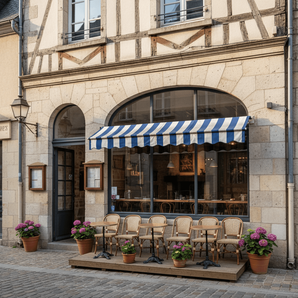 Restaurant 102m² à Nantes : terrasse - licence IV - Image 1