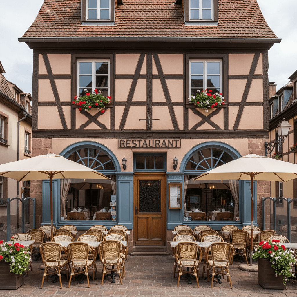 Restaurant 270m² à Saverne : terrasse - licence IV - Image 1