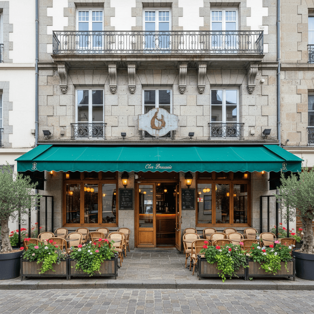 Bar-brasserie 260m² à Clermont-Ferrand : terrasse - licence IV