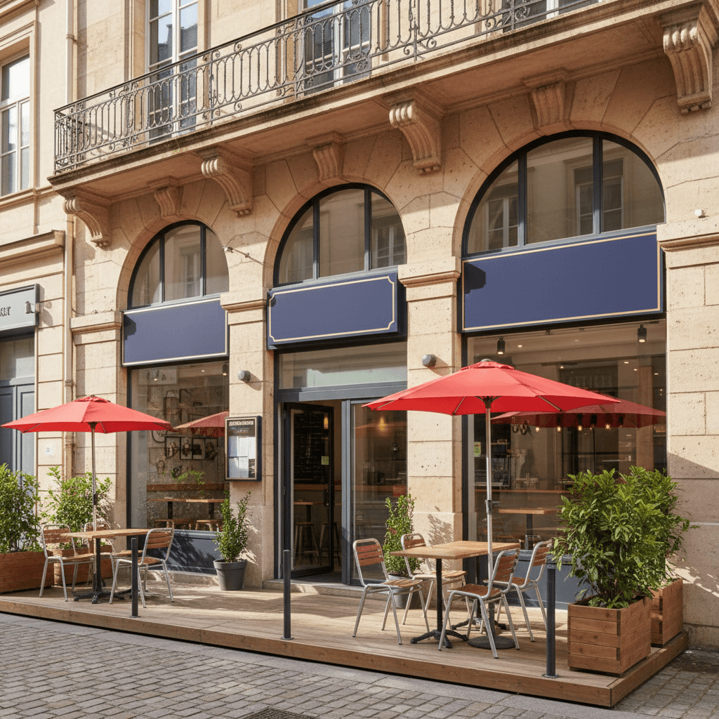 Fast-food 100m² à Lyon - Image 1