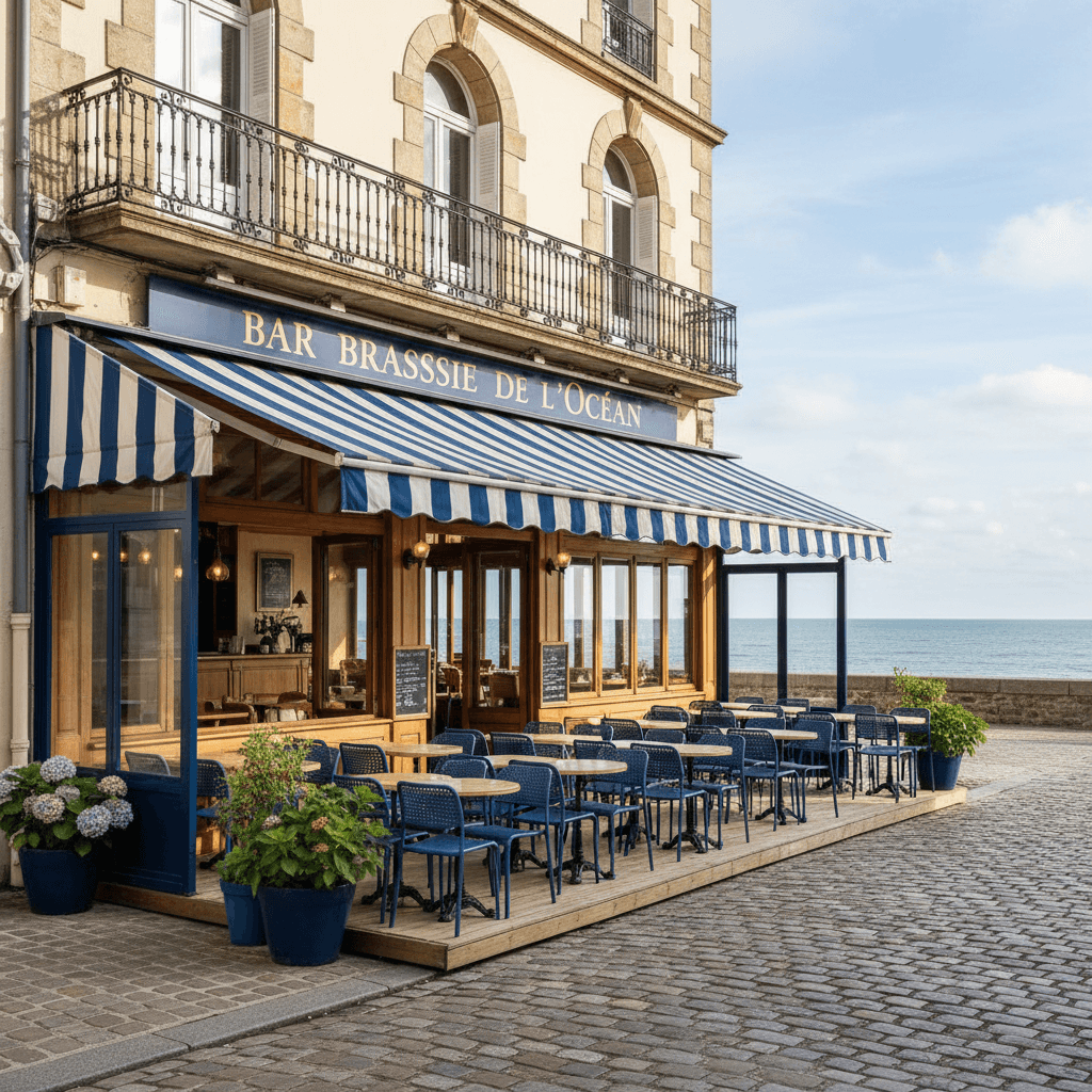 Bar-brasserie à Nantes : terrasse - licence IV - Image 1