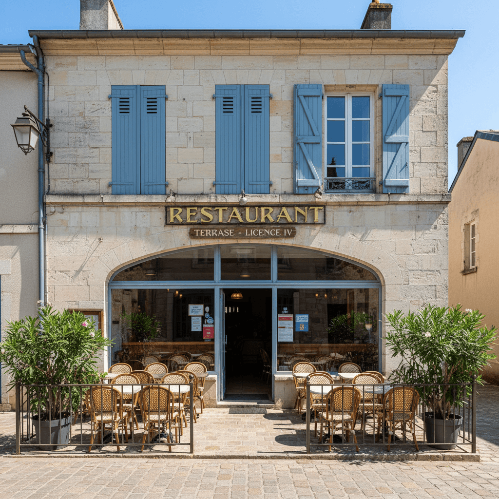 Restaurant 310m² à Altillac : terrasse - licence IV - Image 1