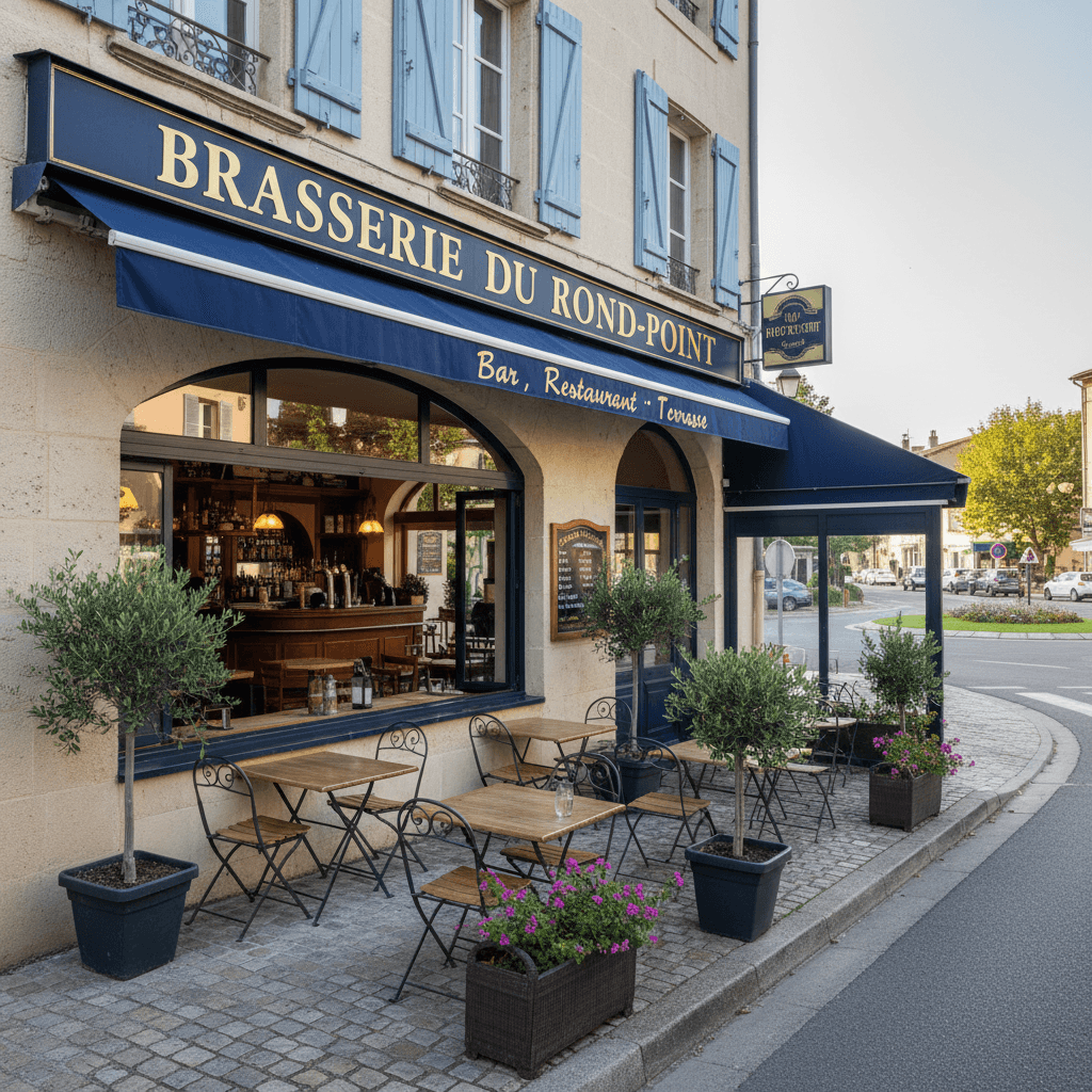 Bar-brasserie à Roquebrune-Sur-Argens : terrasse - licence IV - Image 1