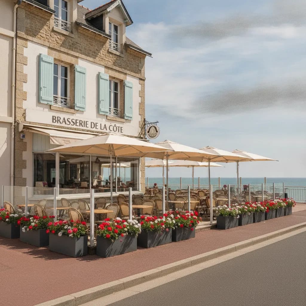 Restaurant 300m² à Saint-Palais-Sur-Mer : terrasse - Image 1