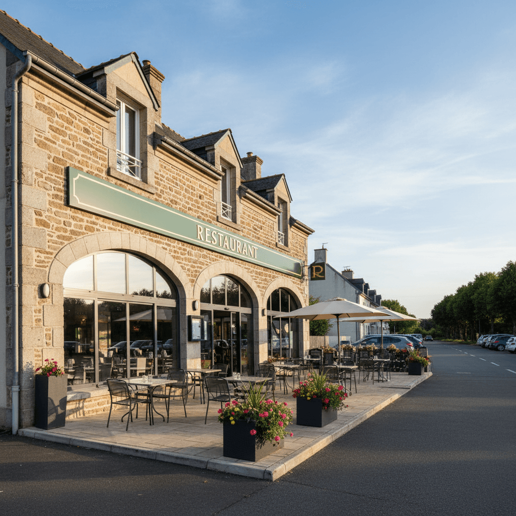 Restaurant 400m² à Herbignac : terrasse - licence IV - Image 1