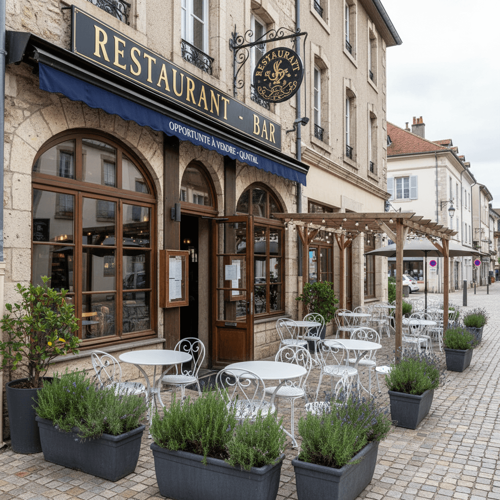 Restaurant 211m² à Quintal : terrasse - licence IV - Image 1