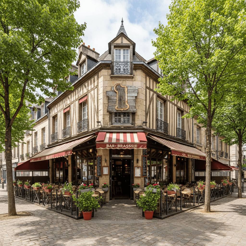 Bar-brasserie à Rennes : terrasse - licence IV