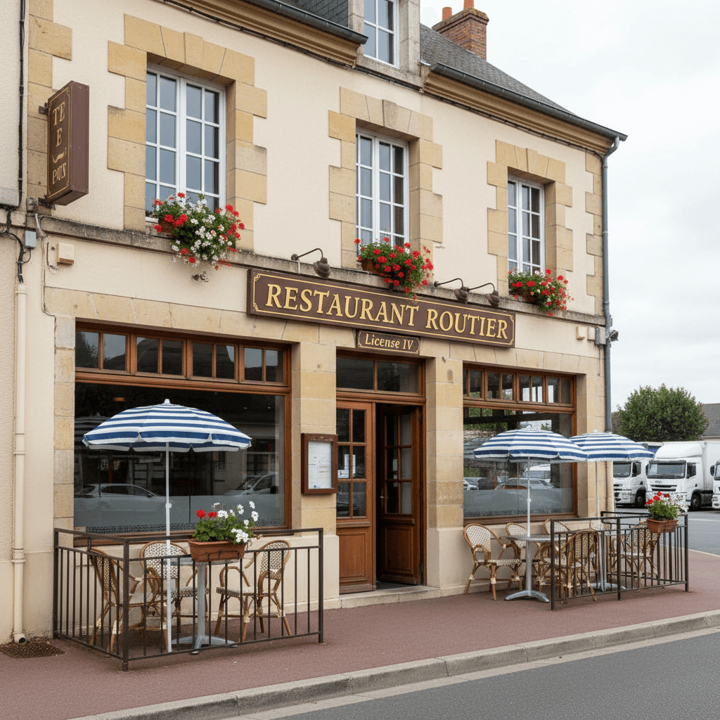 Restaurant 200m² à Sainte-Hermine : terrasse - licence IV - Image 1