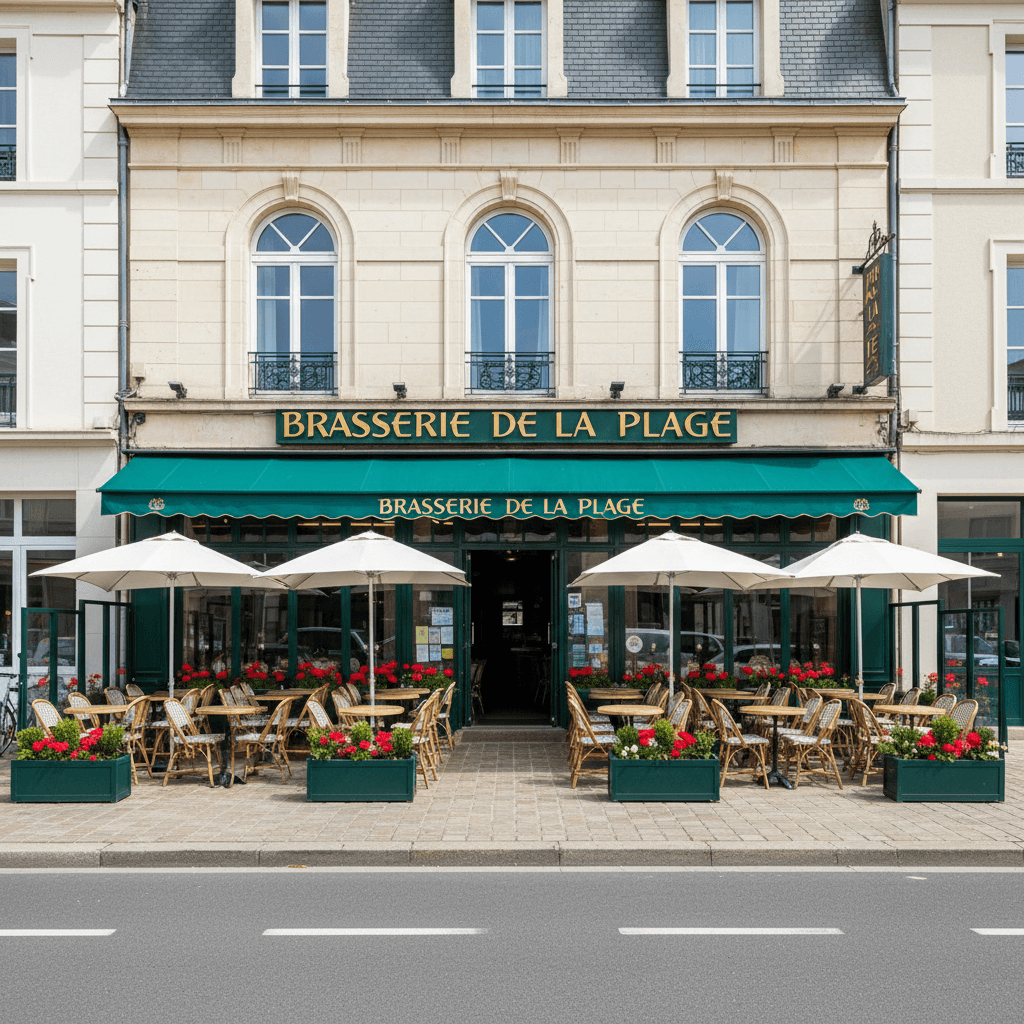 Bar-brasserie à Berck : terrasse - licence IV - Image 1