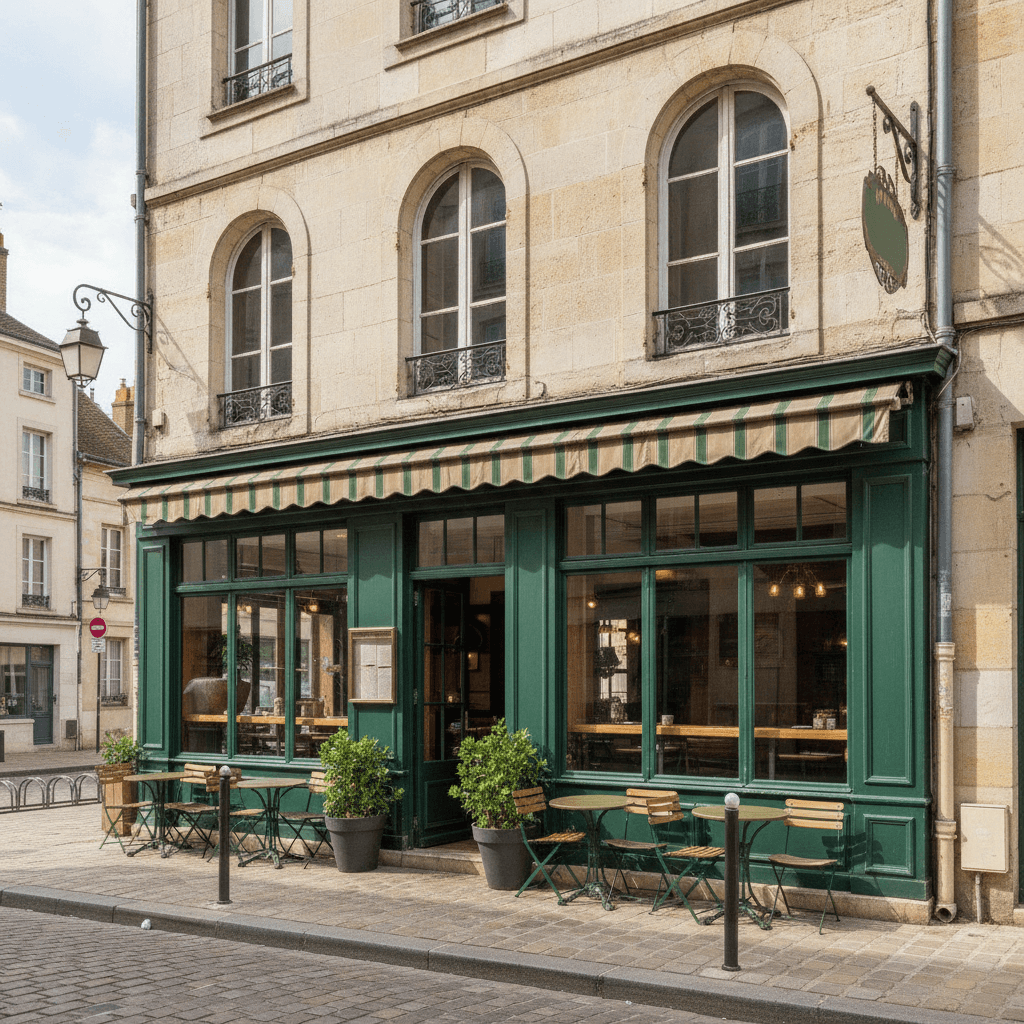 Restaurant 80m² à Dijon : extraction - cuisine équipée