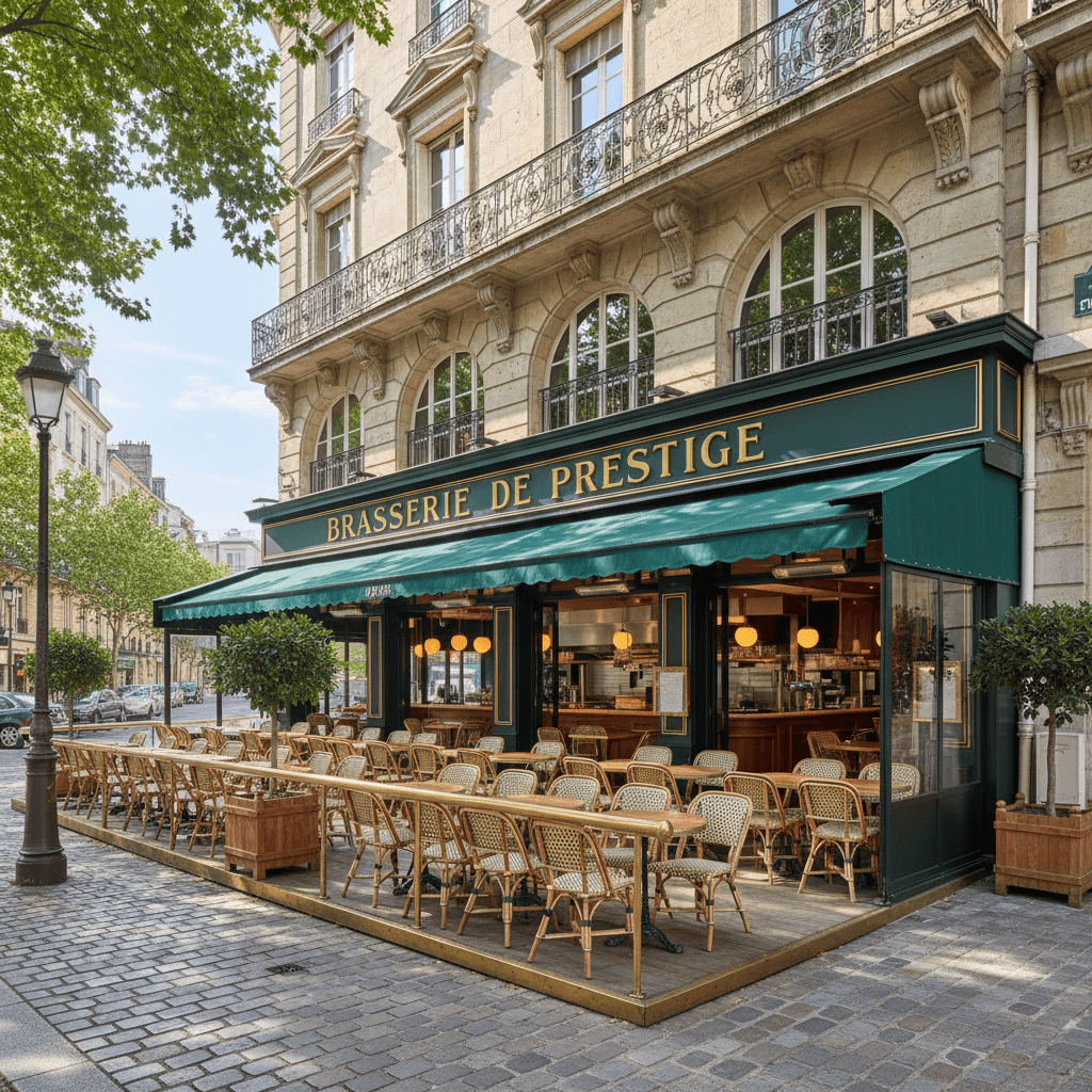 Bar-brasserie à Nantes : terrasse - licence IV