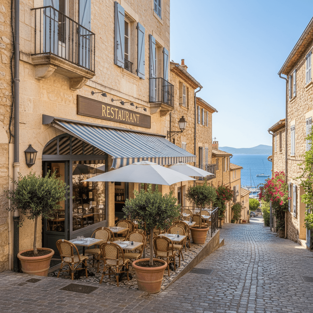 Restaurant 85m² à Porto-Vecchio : terrasse - extraction
