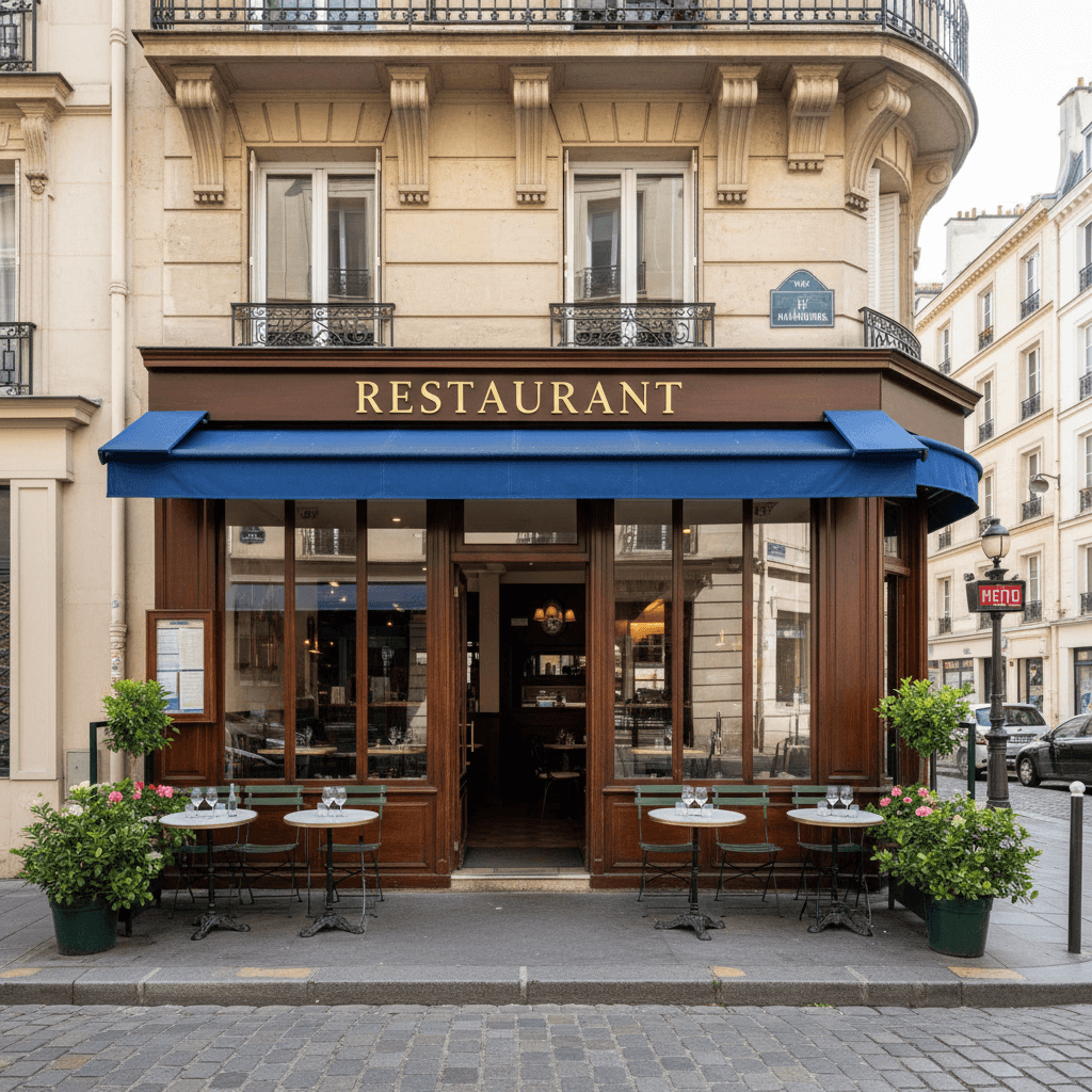 Restaurant clé en main à Paris - 48 m² avec terrasse