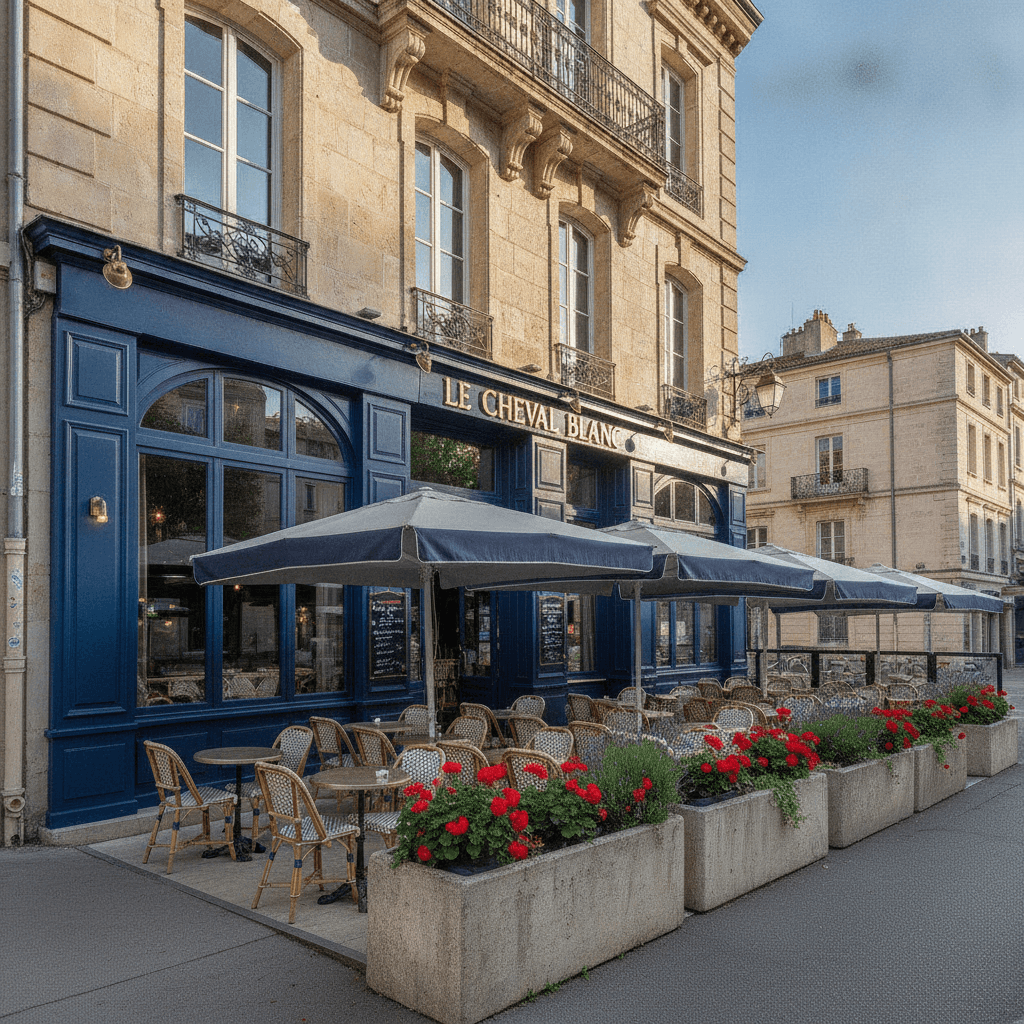 Bar-brasserie 400m² à Montpellier : terrasse - licence IV - Image 1