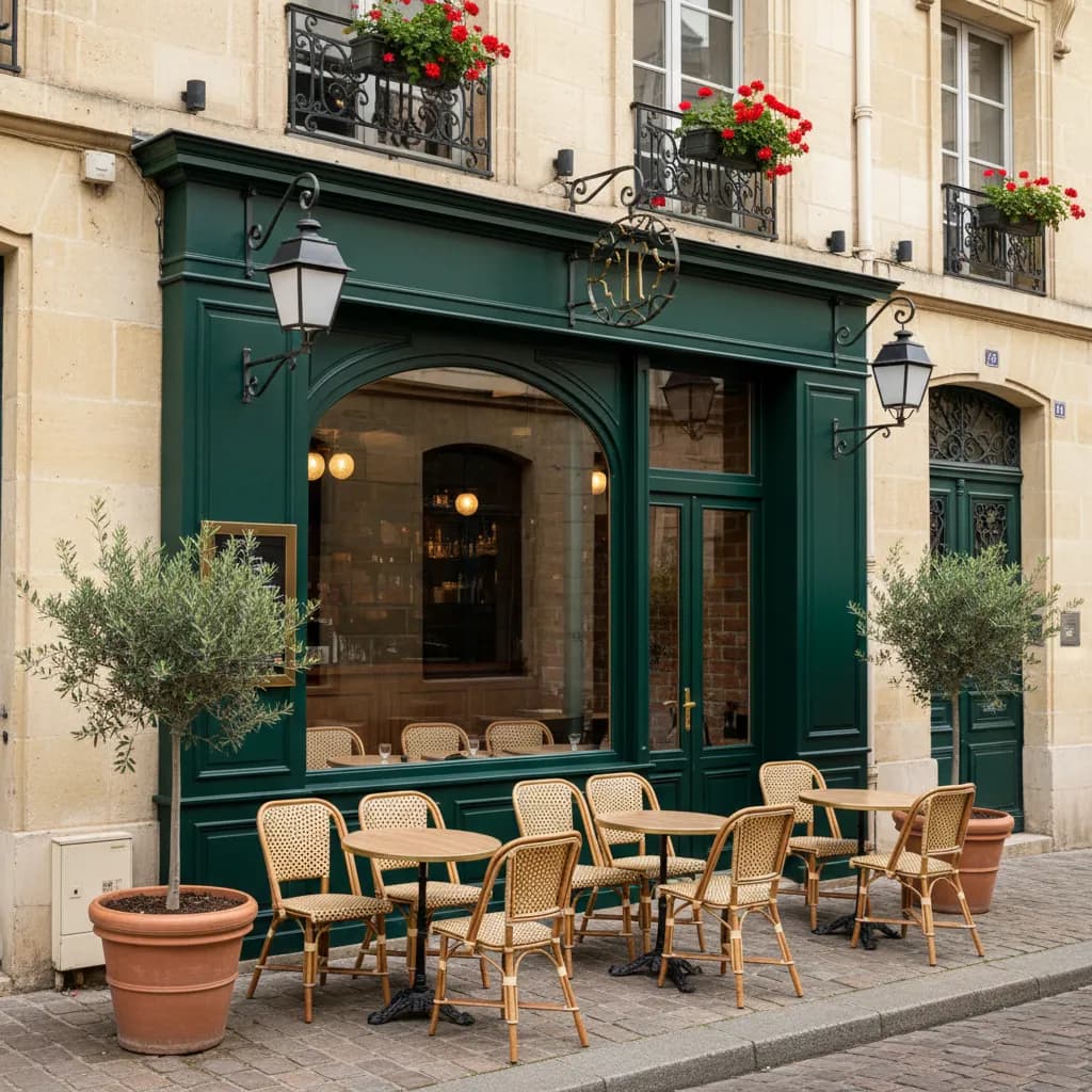 Restaurant 104m² à Bordeaux : terrasse - extraction - Image 1