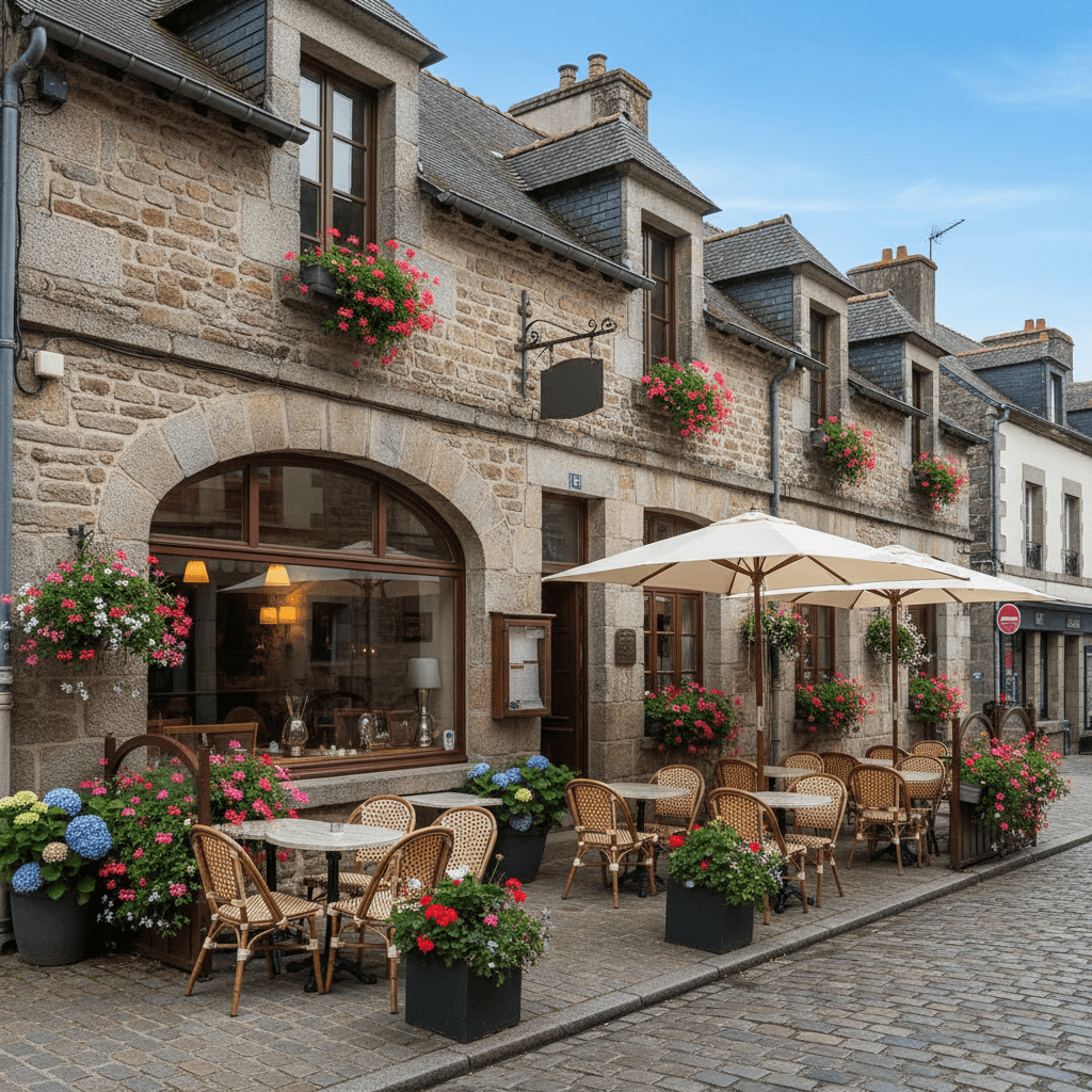 Restaurant à Quimper : terrasse - licence IV - Image 1
