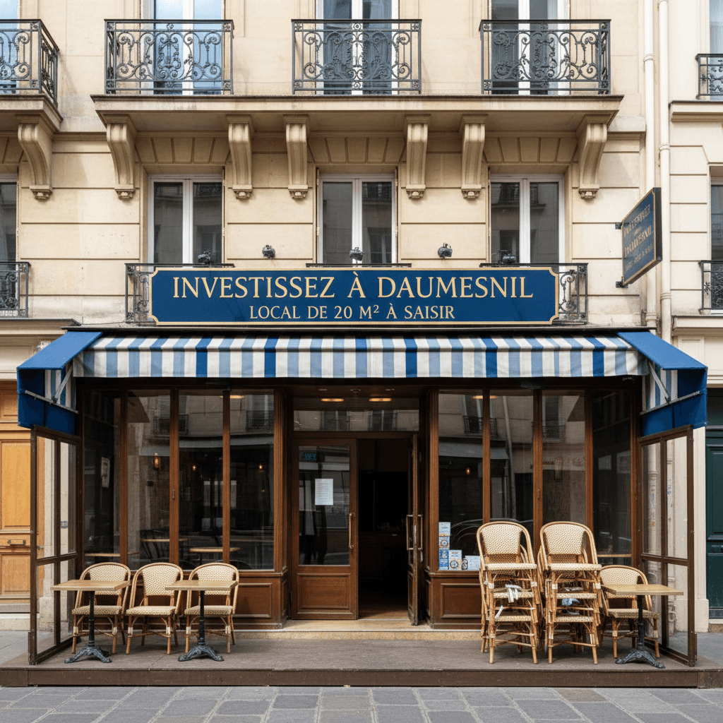 Investissez à Daumesnil : Local de 20 m² à saisir