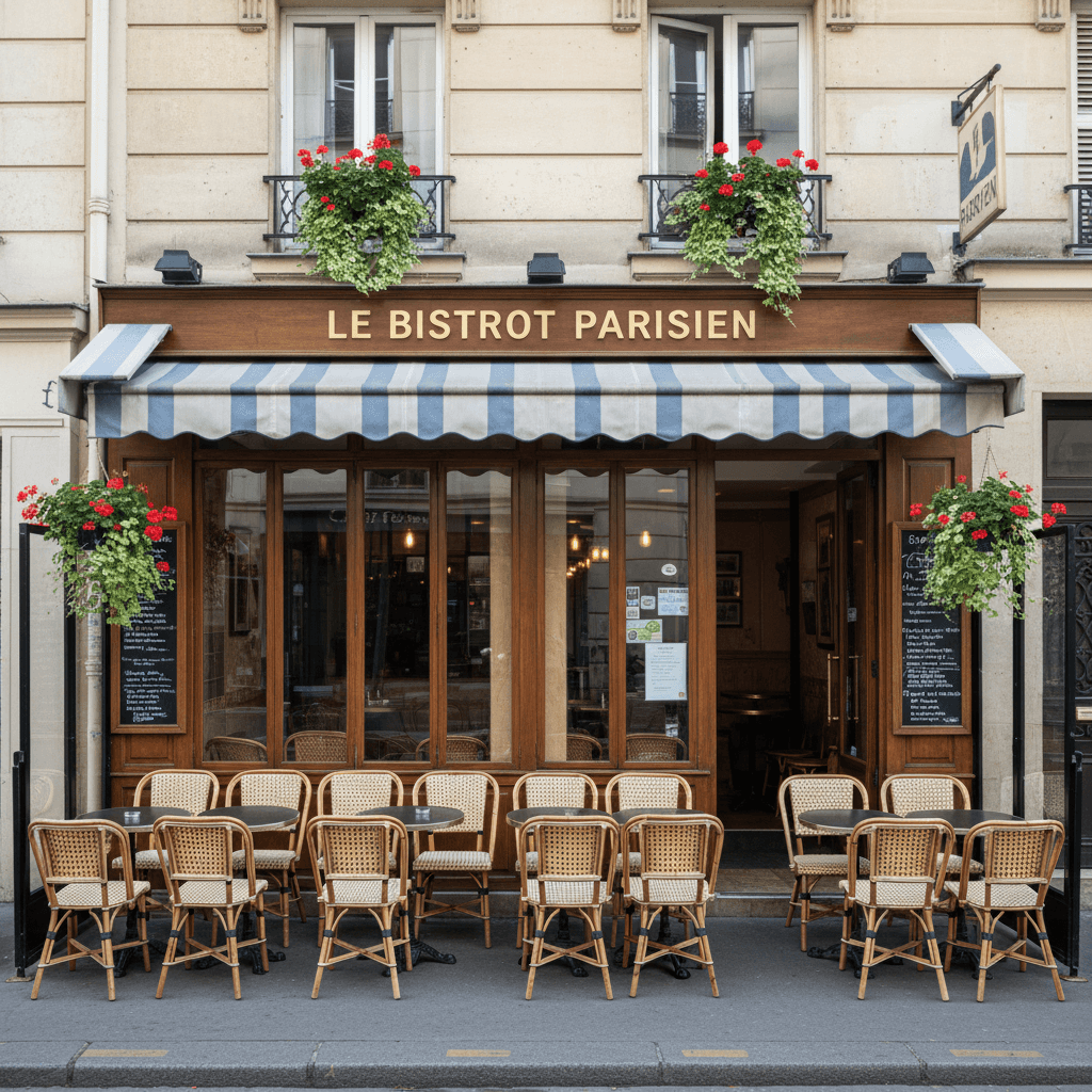 Restaurant clé en main à Paris - 50 m² avec terrasse - Image 1