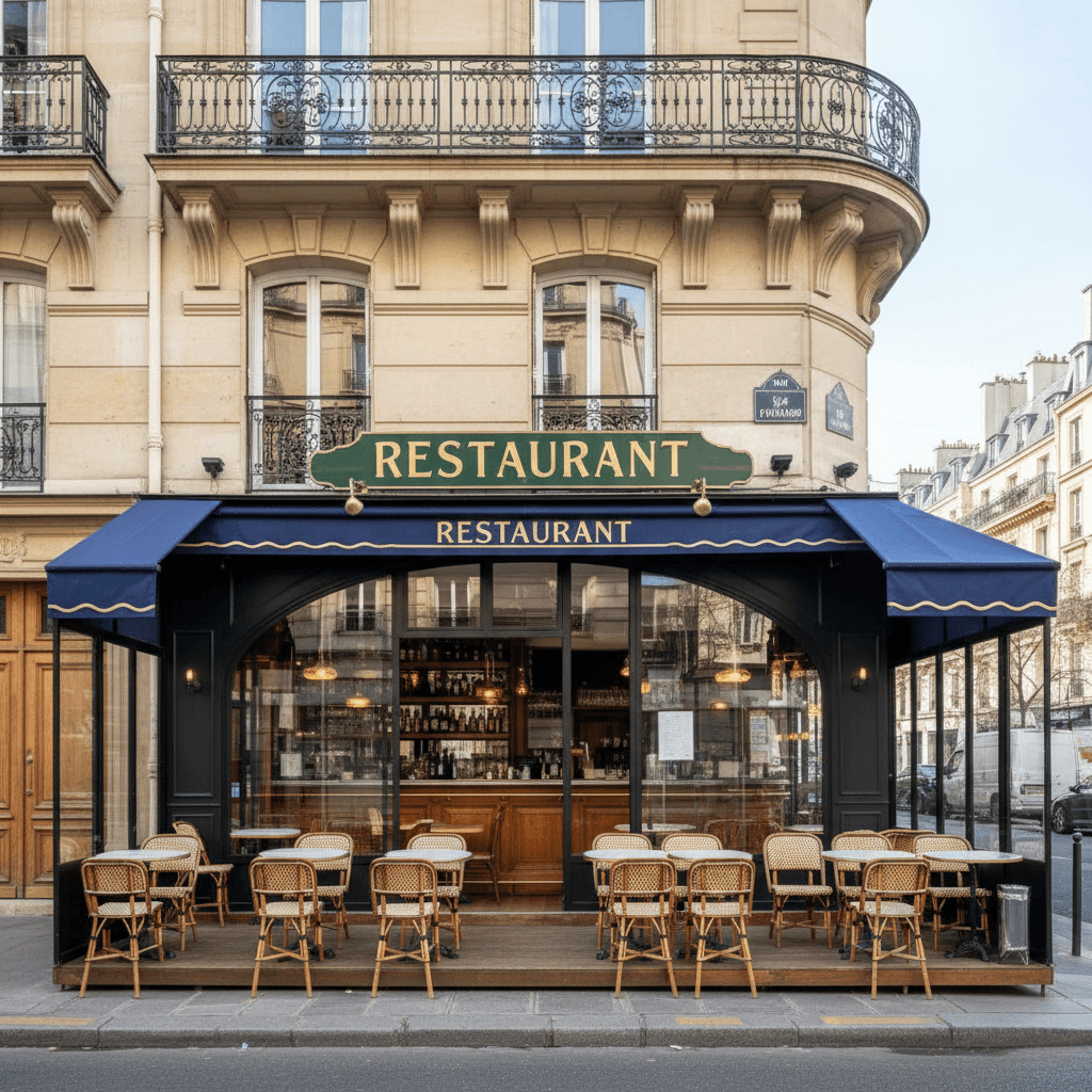 Restaurant 22 couverts à Paris