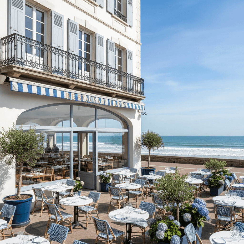 Restaurant 100m² à Anglet : terrasse - licence IV - Image 1