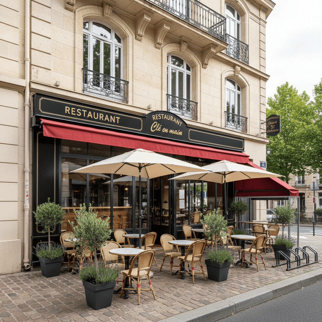 Restaurant clé en main à Drancy – 230 m² avec terrasse - Image 1