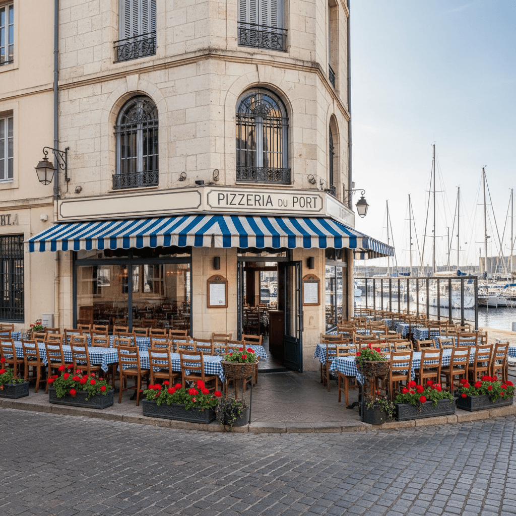 Restaurant à Perpignan : terrasse - Image 1