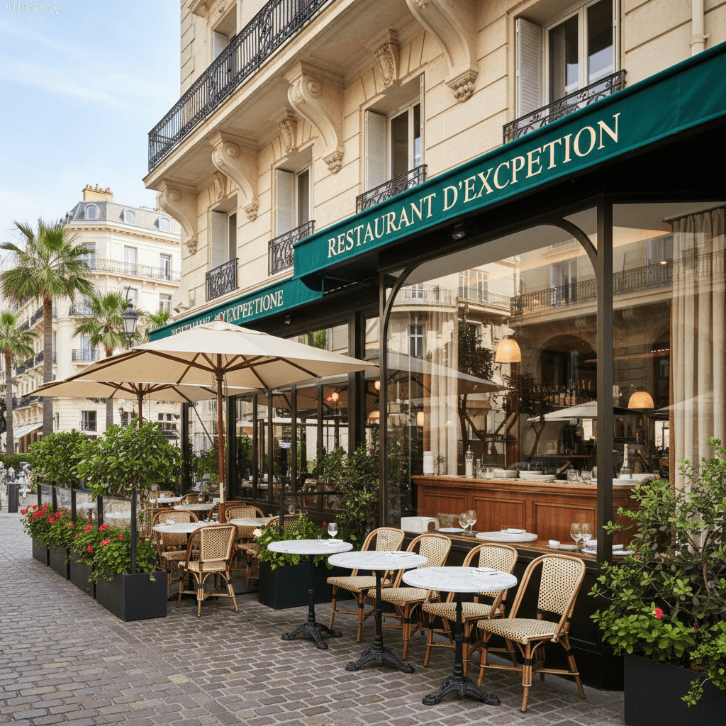 Restaurant 150m² à Cannes : terrasse - licence IV - Image 1
