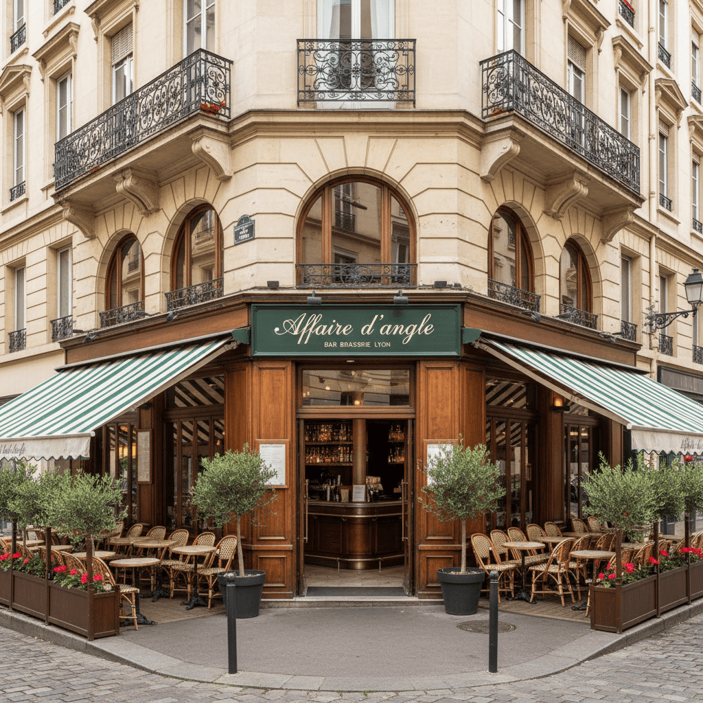 Bar-brasserie 100m² à Lyon : terrasse - licence IV