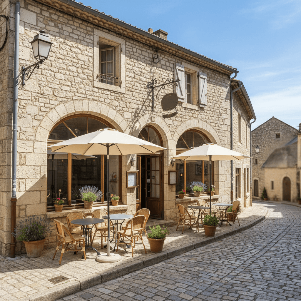 Restaurant 210m² à Gourdon : terrasse - licence IV - Image 1